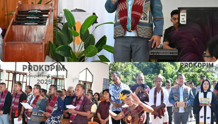 Bupati Kupang menghadiri ibadah  syukur “HOPONG NGAE” di Semau