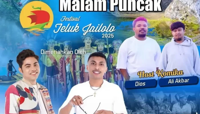 Artis Piche Kota Akan Meriahkan Festival Teluk Jailolo 2025 di Maluku Utara