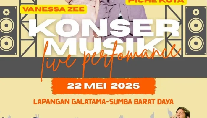 Two Young Artists Piche Kota and Vanessa to Liven Up the 18th Anniversary of Southwest Sumba Regency