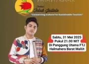 FTJ 2025 di Halmahera Barat Siap Digelar, Hadirkan Artis Muda Ibukota, Piche Kota