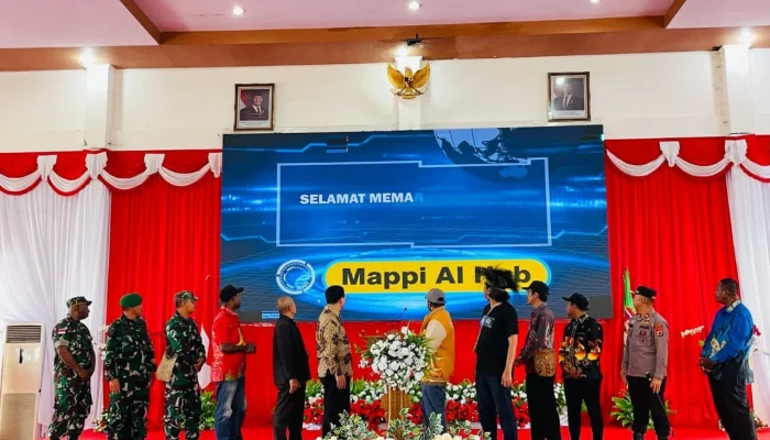 Menuju Generasi Emas Menjadi Warga Dunia Bupati Mappi Resmi Launching Mappi Ai Hub