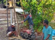 Pembuatan Sumur Bor TMMD Ke-124 Kodim 1710/Mimika Mulai Dikerjakan