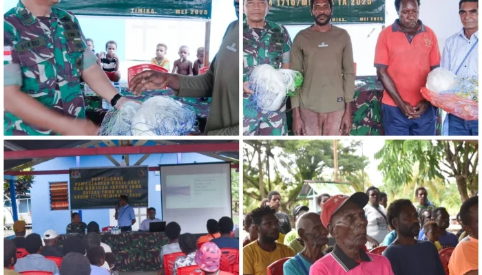 Nelayan Dapat Bantuan Jaring dan Dilatih Cara Manfaatkan Hasil Laut dari Satgas TMMD
