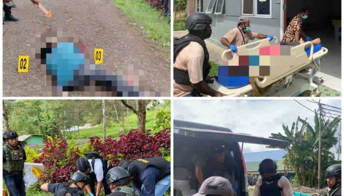 Dua Orang Sipil Pekerja Bangunan Meninggal Dunia Ditembak KKB