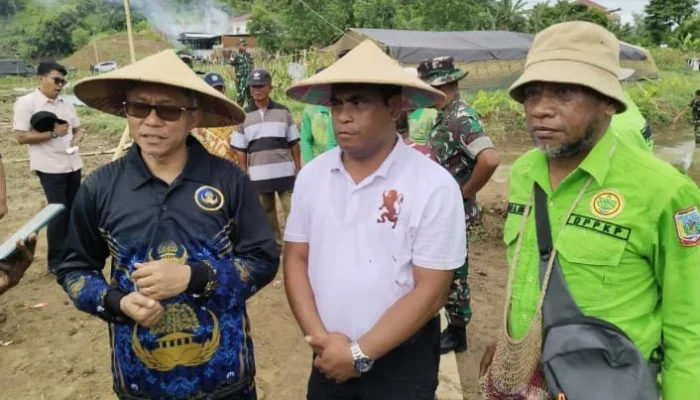 Pemprov Papua Tengah Apresiasi Penanaman padi perdana oleh Korem 173/Praja Vira Braja