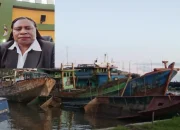 Fredewina Matirani Soroti Kapal Nelayan Di Pelabuhan Perikanan Mimika