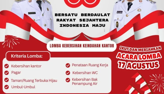 Pemerintah Kabupaten Belu Gelar Beragam Lomba Sambut HUT ke-80 RI: Dari Gapura hingga Kebersihan Kantor