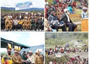 Menepati Janji, Mengukir Cinta di Tanah Puncak: Bupati Elvis Tabuni dan Wakil Naftali Antar Langsung Dana Desa ke Kampung