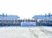 Sayap Merah Putih Membentang ke Langit Gaza