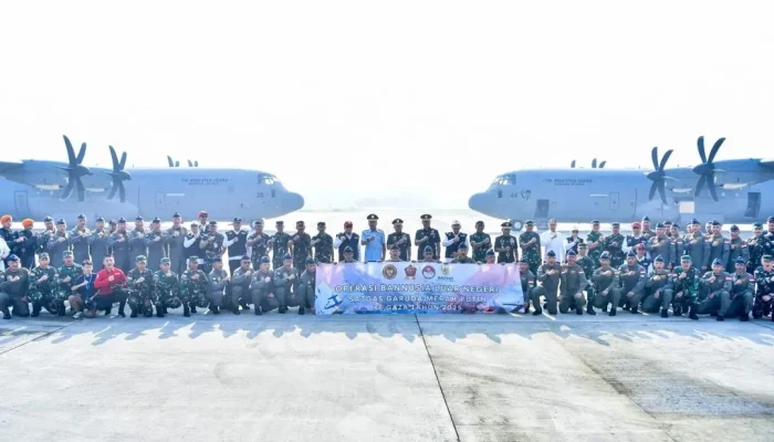 Sayap Merah Putih Membentang ke Langit Gaza