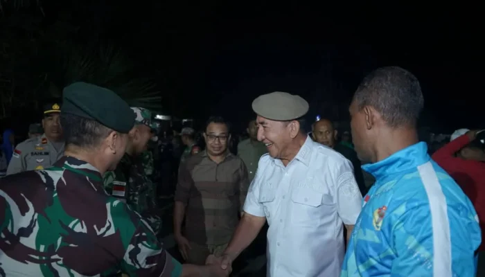Lomba Gerak Jalan Indah 45 Km Meriahkan HUT RI ke-80 RI di Perbatasan Timor Leste