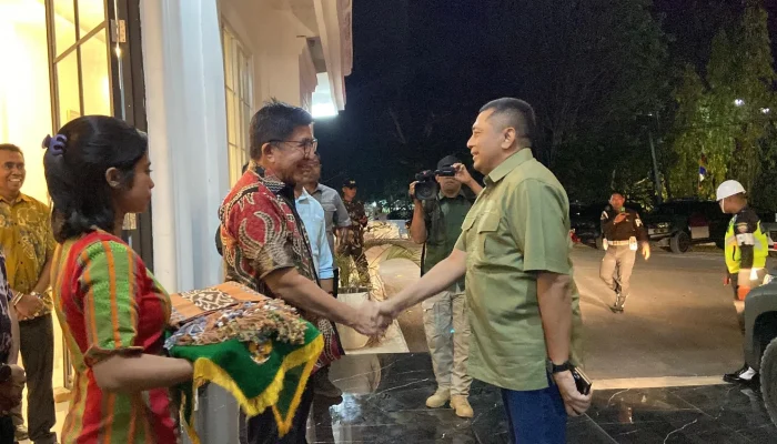 Danrem 161/Wirasakti Disambut Hangat di Belu, Malam Ramah Tamah Jadi Simfoni Persaudaraan di Perbatasan