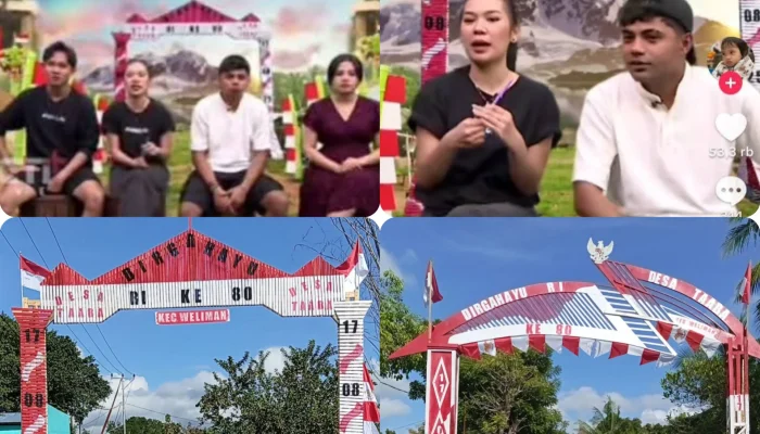 Gapura Desa Taaba, Simbol Cinta untuk Negeri