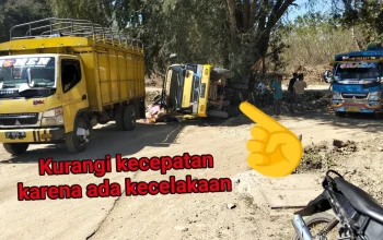 Truk Terguling di Jalur Atambua–Betun, Pengemudi Diimbau Waspada Tikungan dan Tanjakan