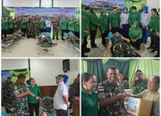 Sentuhan Kasih di Tanah Papua: Korem 173/PVB, Simfoni Kemanusiaan, dan Semangat Delapan Dekade TNI