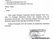 Sekda Flotim Teken Surat Tim Ekonomi, Publik Bertanya