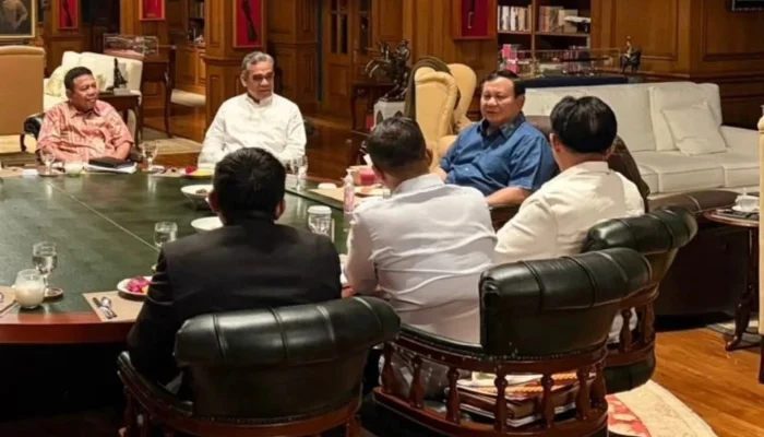 Presiden Prabowo dan Ketua MPR Bahas Isu Strategis Nasional di Hambalang