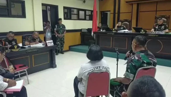 Tangis Mama Lucky di Ruang Sidang Minta Pelaku Utama Dihukum Mati