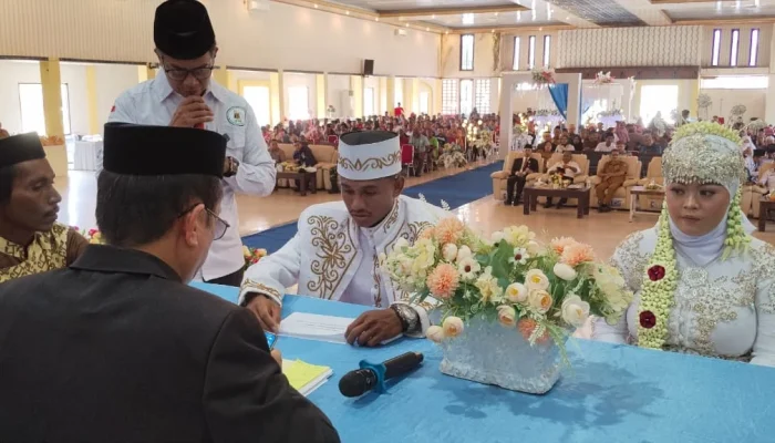 Nikah Massal HUT Korpri ke-54: Pelayanan Publik yang Menyentuh Langsung Warga Mimika