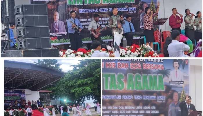 KKR Lintas Agama di Nabire: Suara Damai dari Taman Gizi