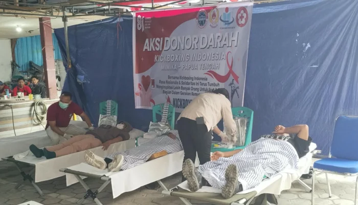 KBI Mimika Nyalakan Kepedulian Lewat Darah